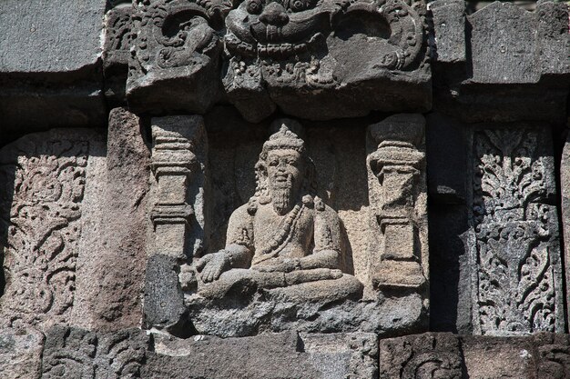 Prambanan est un temple hindou à Yogyakarta, Java, Indonésie