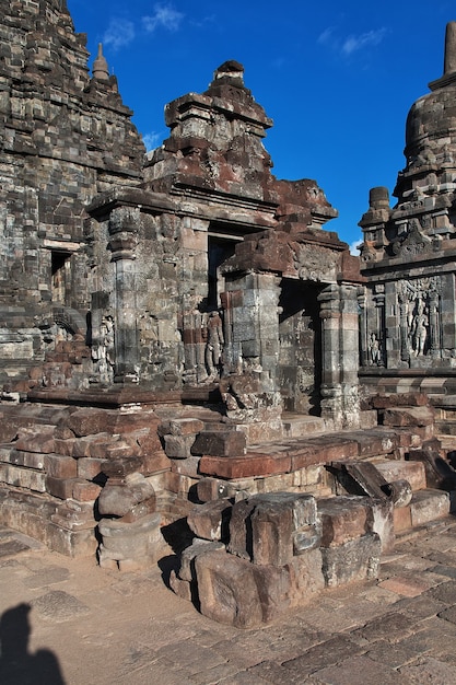 Prambanan est un temple hindou à Yogyakarta, Java, Indonésie