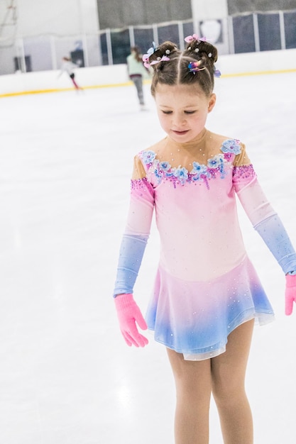 Pratique du patinage artistique