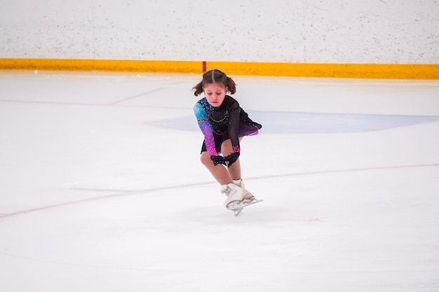 Photo pratique du patinage artistique