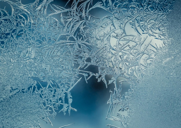 Photo précipitation du verre glacé