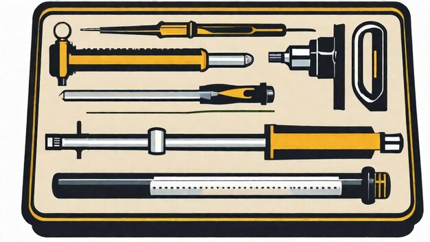 Photo précision et précision avec des outils hydrauliques