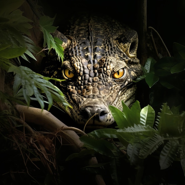 Les prédateurs regardent la photographie animalière féroce et intrépide