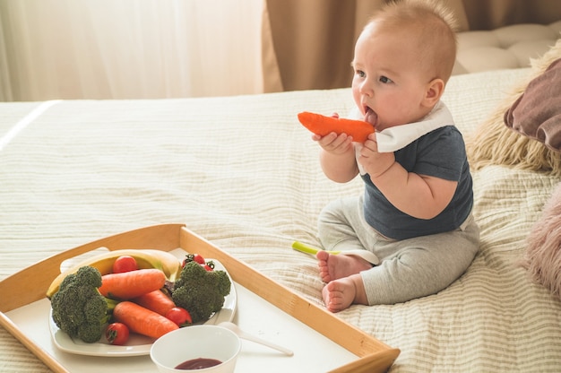 Premier Aliment Solide Pour Un Jeune Enfant