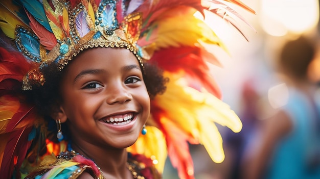 Le premier carnaval d'un enfant Une aventure passionnante de préparation de costumes