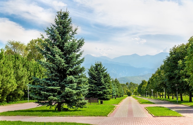 Le premier parc présidentiel à Almaty, Kazakhstan