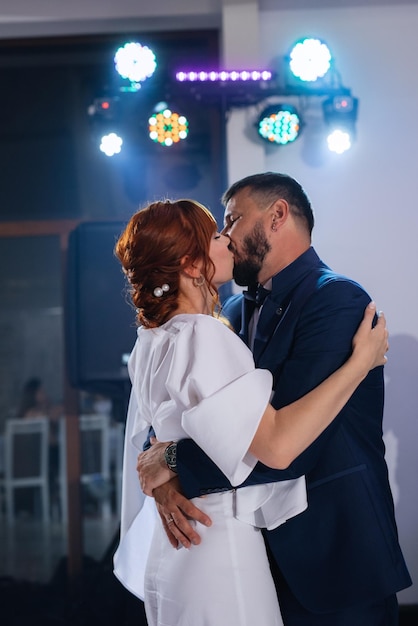 La première danse de mariage des mariés