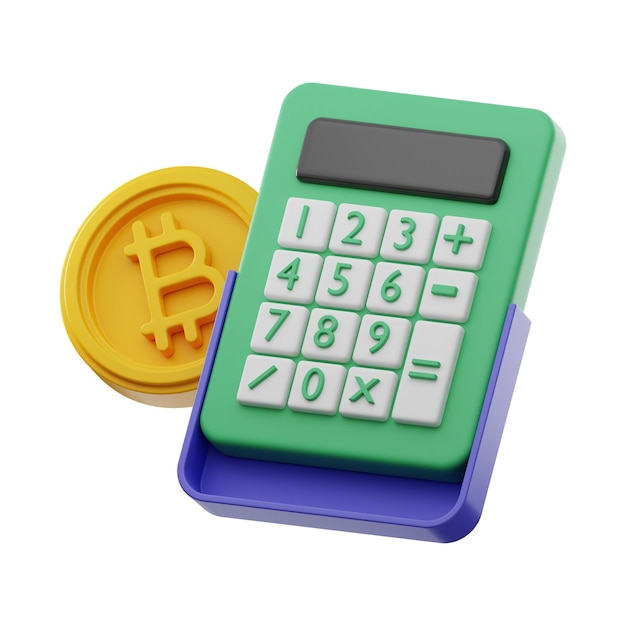Premium Finance Icône 3D haute résolution sur fond isolé