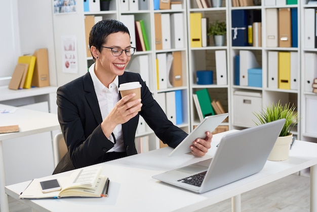 Prendre une courte pause du travail