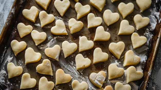 Préparation des biscuits