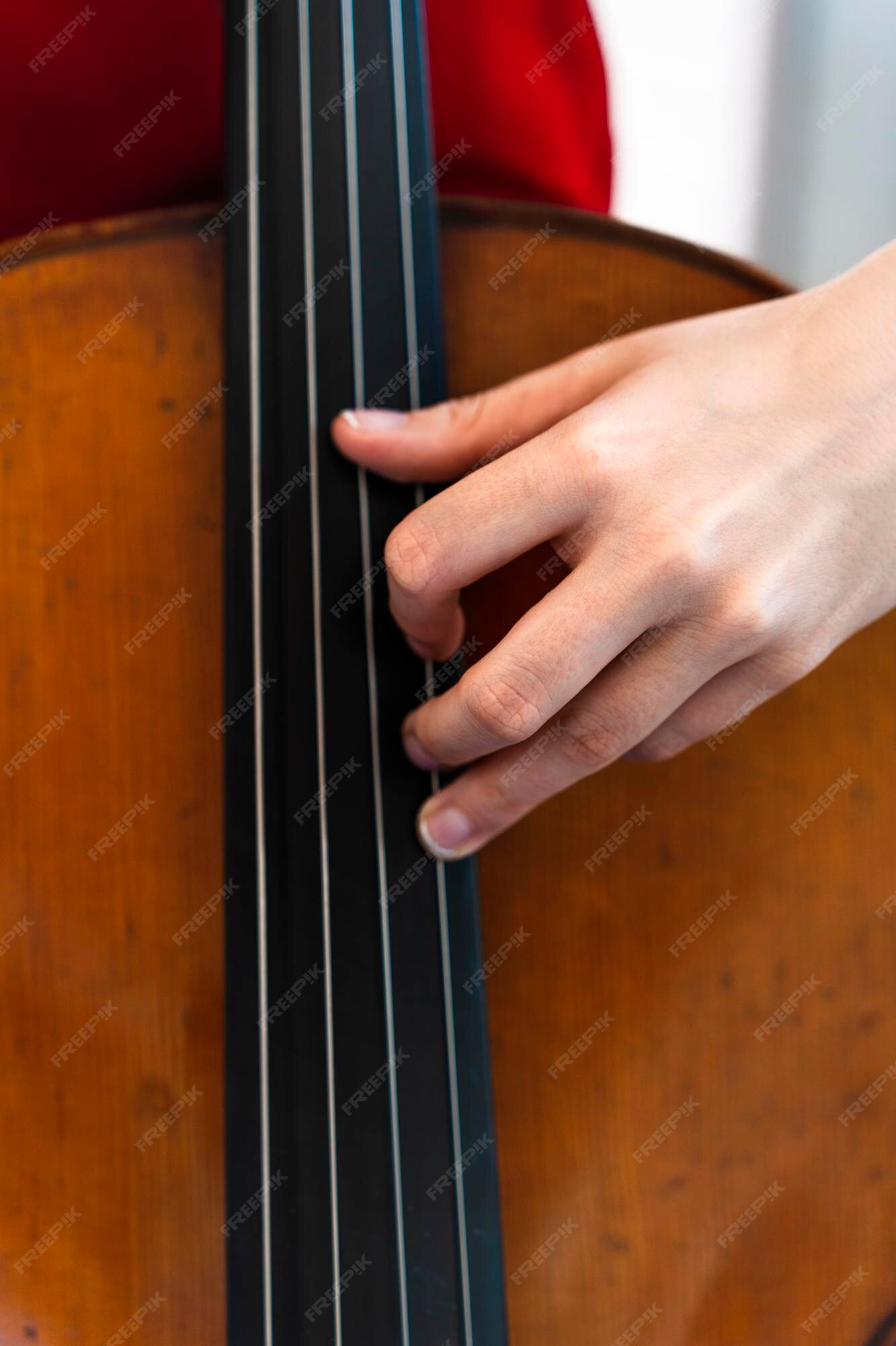 Préparation à La Performance Solo Jeune Violoncelliste Concentré Sur La  Pratique à Domicile