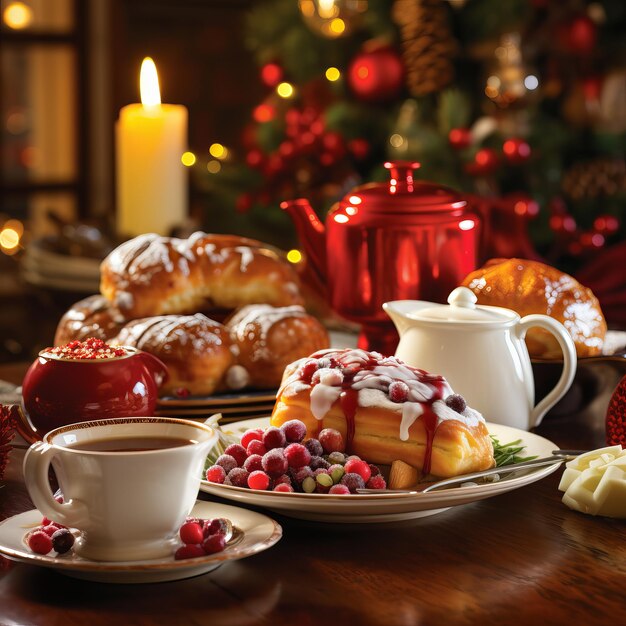 Préparez un petit déjeuner de Noël spécial avec vos aliments préférés