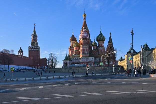 Près du Kremlin de Moscou