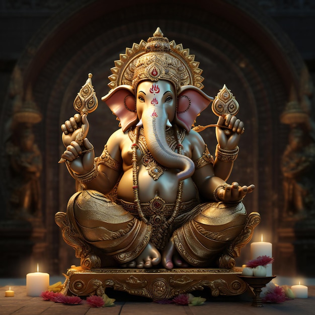 La présence divine du Seigneur Ganesha à Ganesh Chaturthi