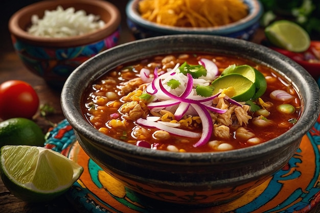 Présentation classique de Pozole