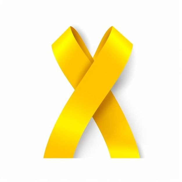 Photo prévention du suicide par ruban jaune