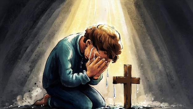 Prière de crise de vie chrétienne à dieu