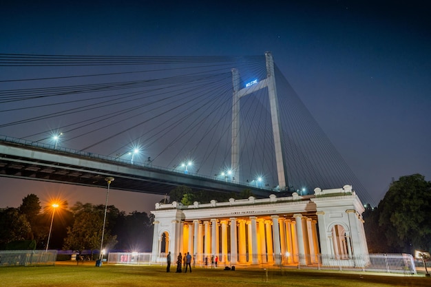 Princep Ghat L'un des sites célèbres de Kolkata West Bengal India