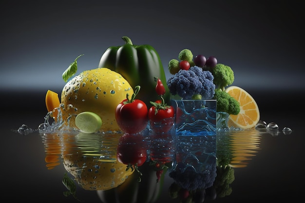 Principes et règles d'un mode de vie sain avec une bonne nutrition alimentation équilibrée légumes végétariens fruits céto cétose cétones régime cétogène aliments faibles en glucides produits anti-âge
