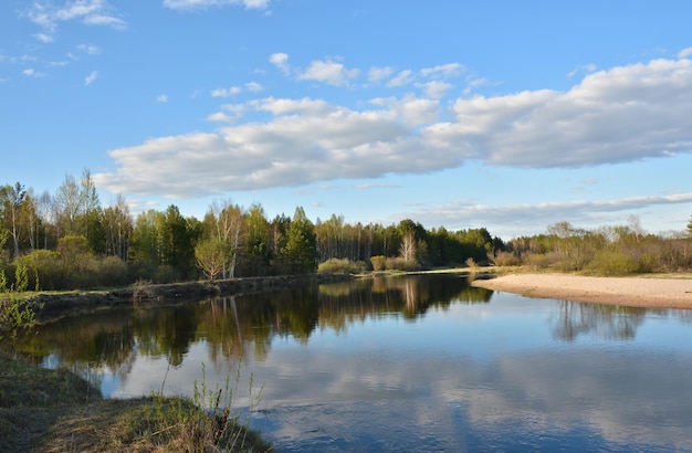 Printemps sur la rivière