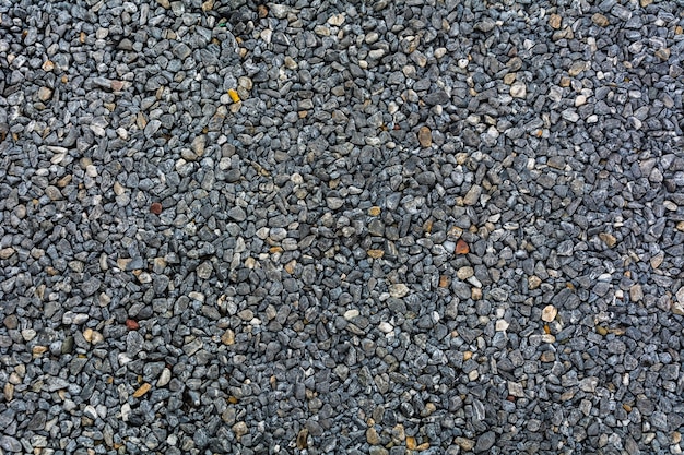 Une prise de vue complète des cailloux.