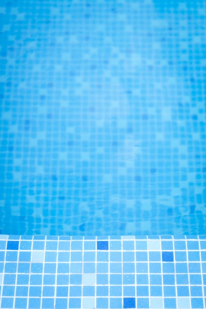 Photo une prise de vue complète de la piscine