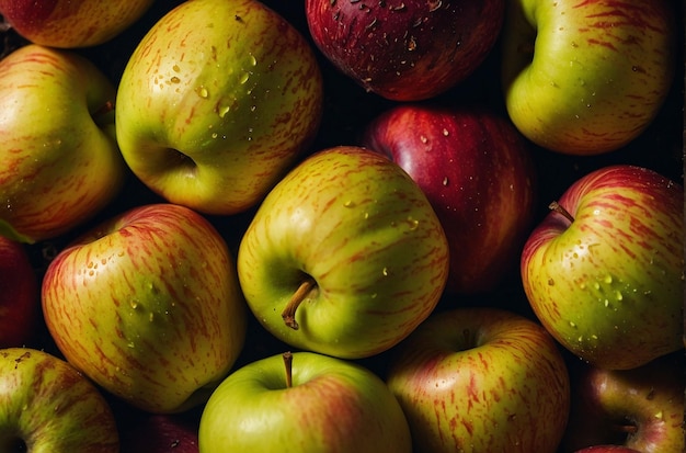 Photo une prise de vue rapprochée du compost des noyaux de pommes