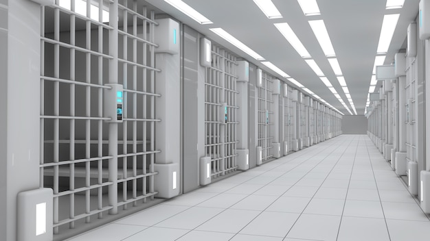 Prison intérieure 3D