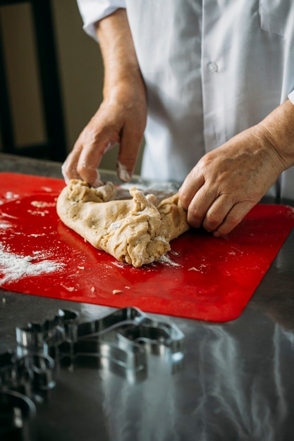 le processus de cuisson des cookies