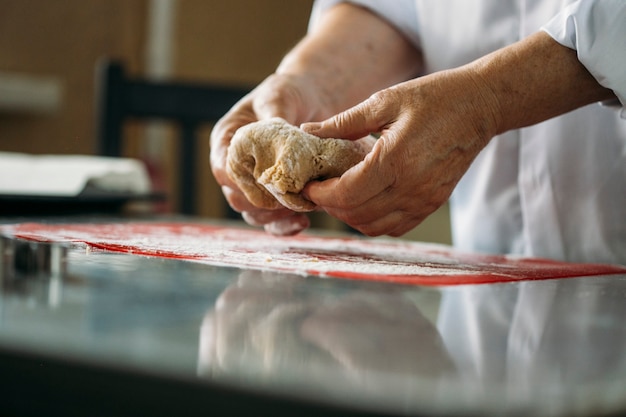 le processus de cuisson des cookies