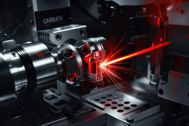Processus de fabrication laser de composants de haute précision