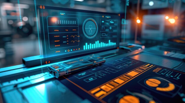 Photo processus standard certifié représenté dans une interface graphique moderne présentant le concept d'assurance qualité et de contrôle de la qualité