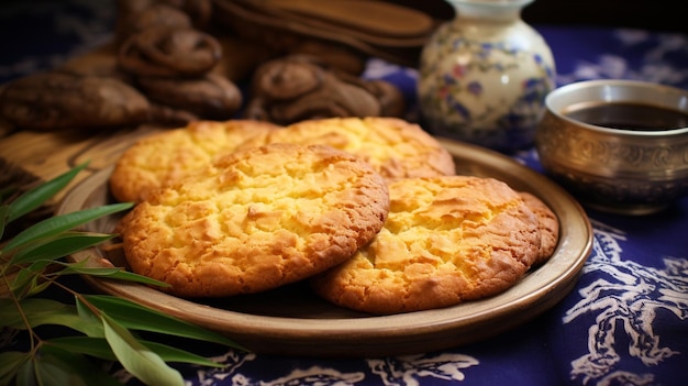 produits de boulangerie fond d'écran HD 8K Image photographique