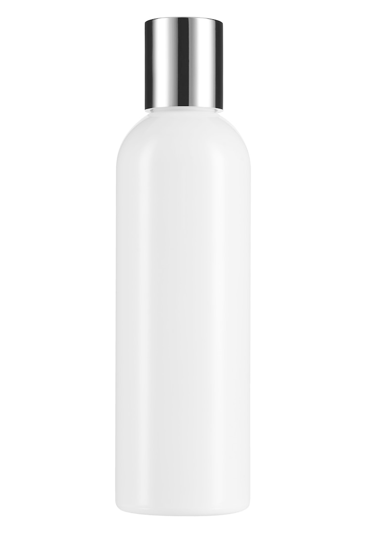 Photo produits cosmétiques mock up sur un fond blanc.