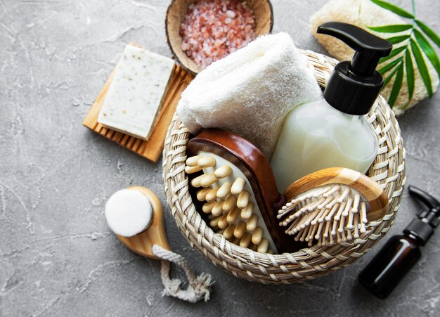 Produits cosmétiques naturels zéro déchet