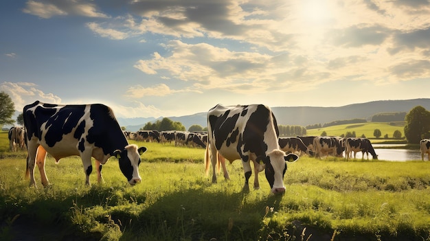 Produits laitiers à base de crème de vache