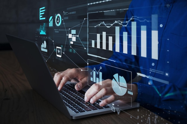 Produits ou services par le biais de canaux numériques moteur de recherche médias sociaux site Web de messagerie numérique