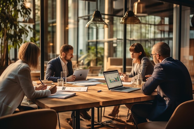 Professionnels de la synchronisation bureautique et IA générative en action