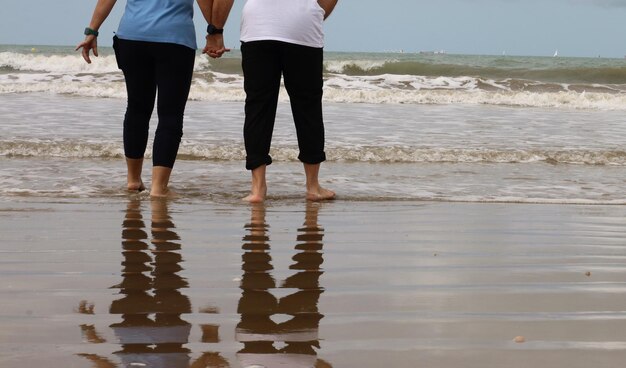 Photo profiter d'une journée à la plage