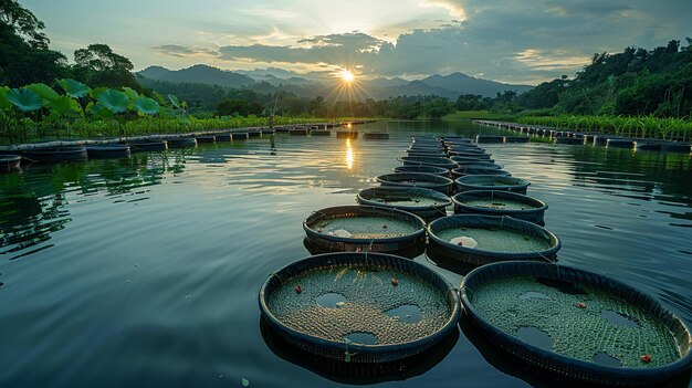 Projet d'aquaculture soutenu par la communauté