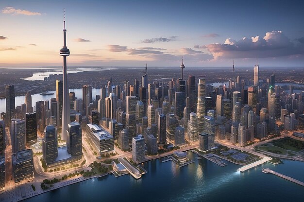 Un projet de ville intelligente à Toronto visant à l'environnement urbain utilise la technologie des données cityscape