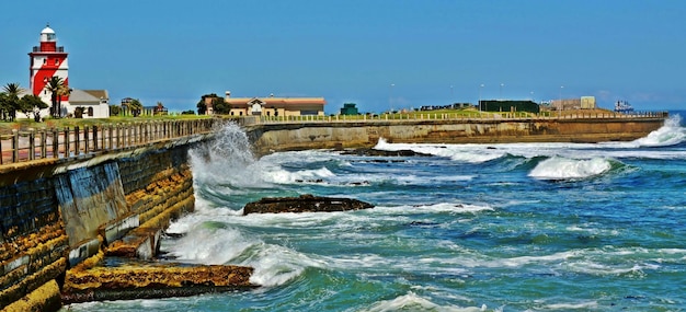 la Promenade de Green Point avec le Phare