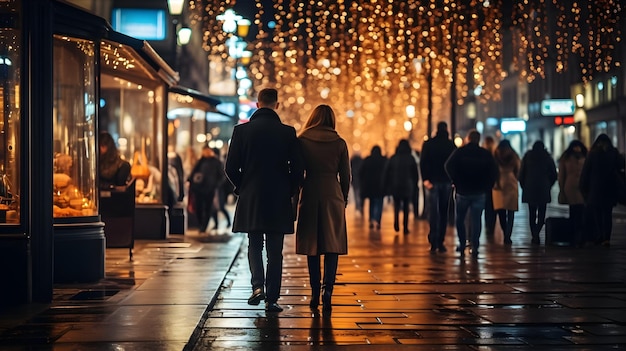 Une promenade nocturne dans les rues