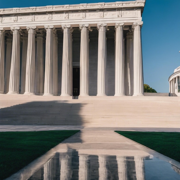 Photo une promenade à travers l'histoire de washington dc