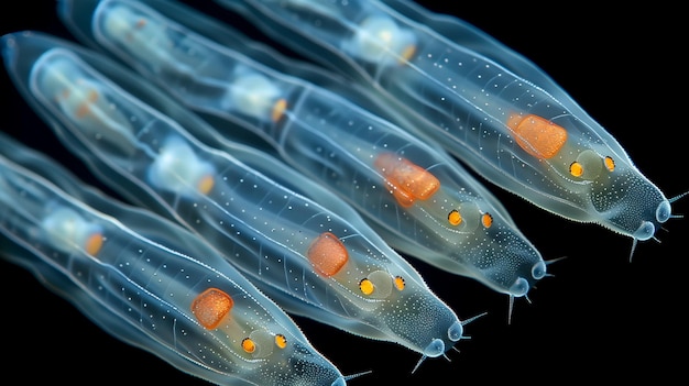 Photo protozoaires éthériques