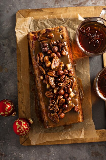 Pudding anglais traditionnel à la vapeur