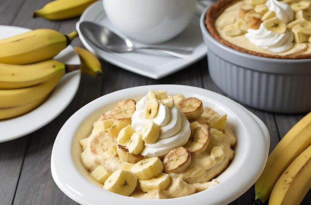 Pudding à la banane