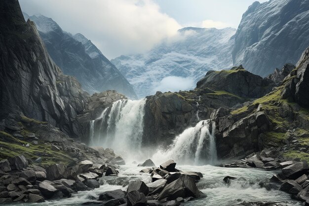 La puissance brute d’une cascade