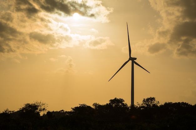 Puissance de l&#39;éolienne