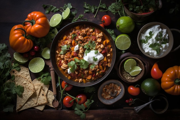 Pumpkin Spice Turquie Chili et autres épices à base de citrouille